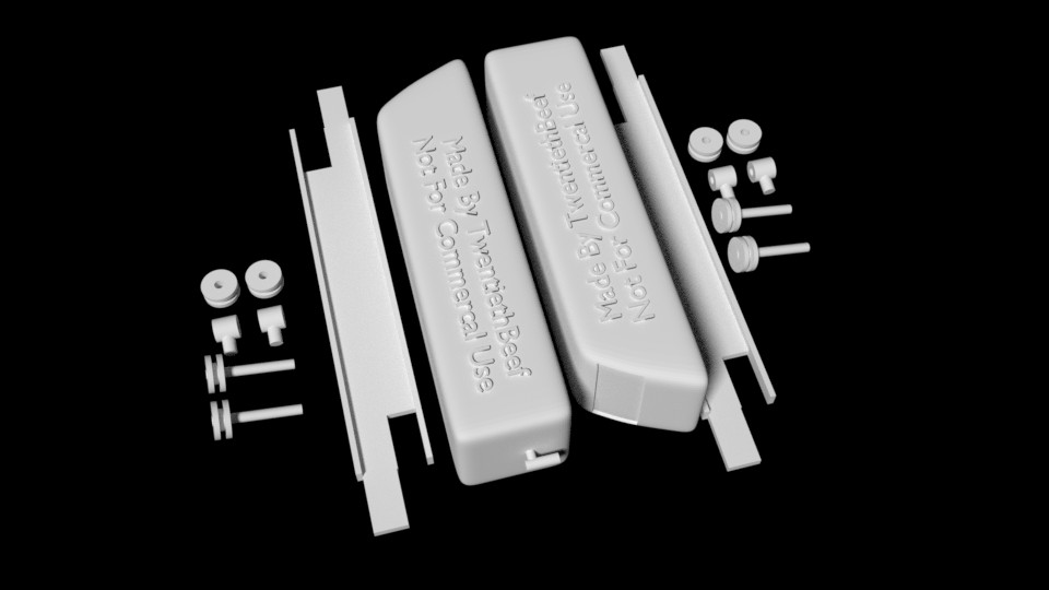 3D Printable SH-125 Large Diesel Locomotive preview image 1