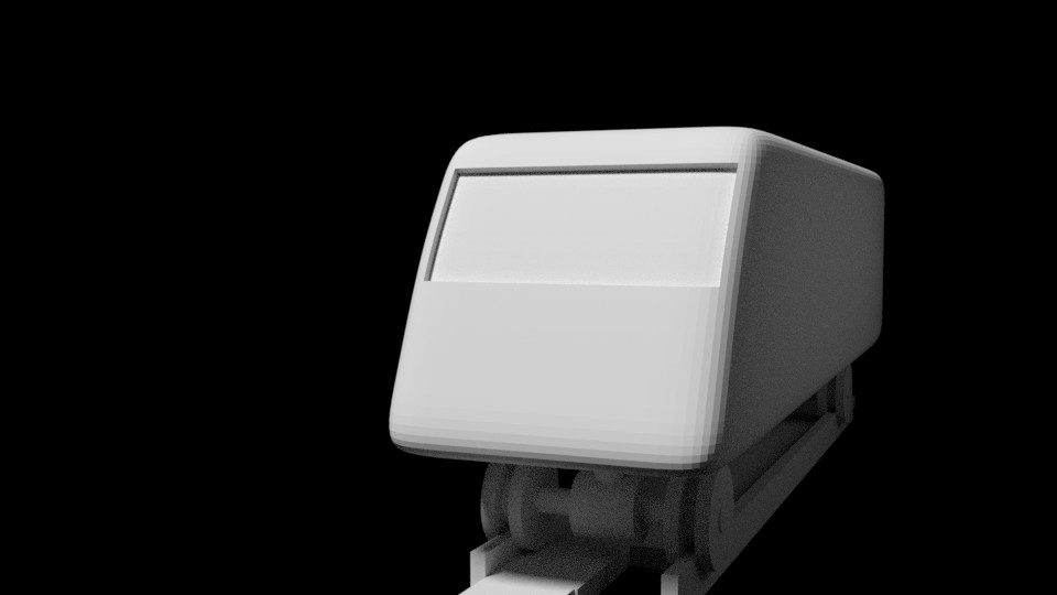 3D Printable SH-125 Large Diesel Locomotive preview image 2