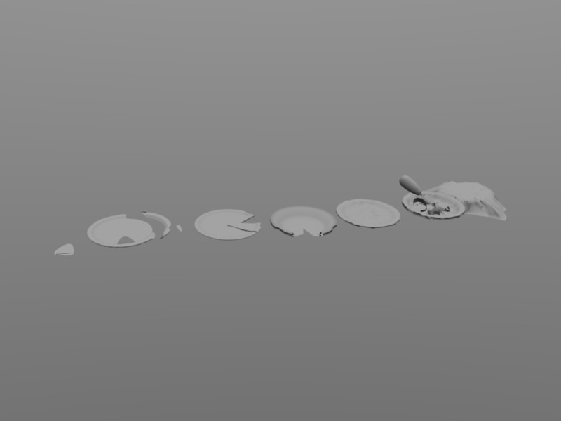 ethanharveyproductions trash brokenplates and carving preview image 1