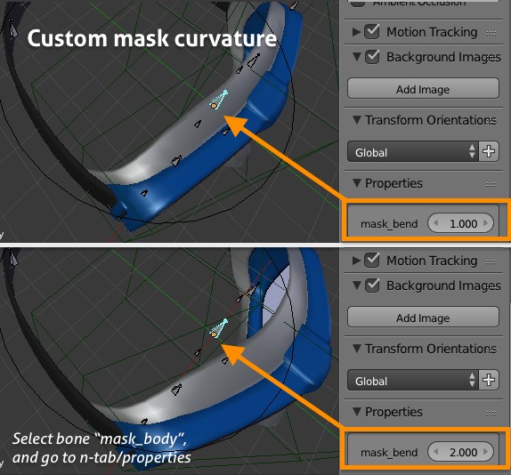 Snorkel and Scuba Mask [rigged] preview image 3