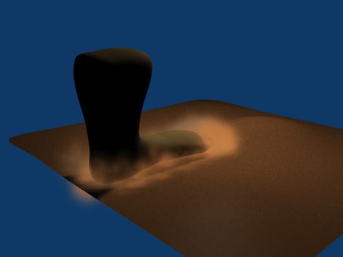 Dust from a footstep preview image