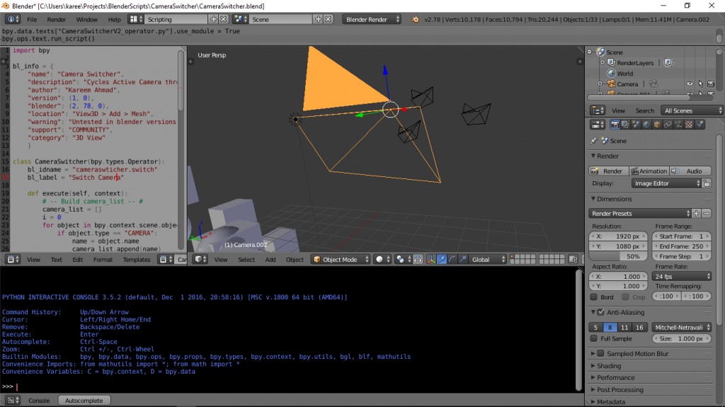 [Addon] Camera Switcher preview image 1