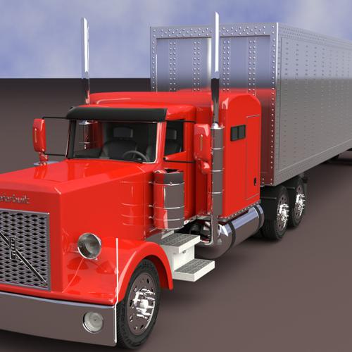 Peferbuilt Tractor Trailer preview image