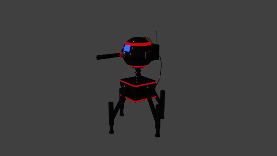 Sci-fi sentry  preview image 1