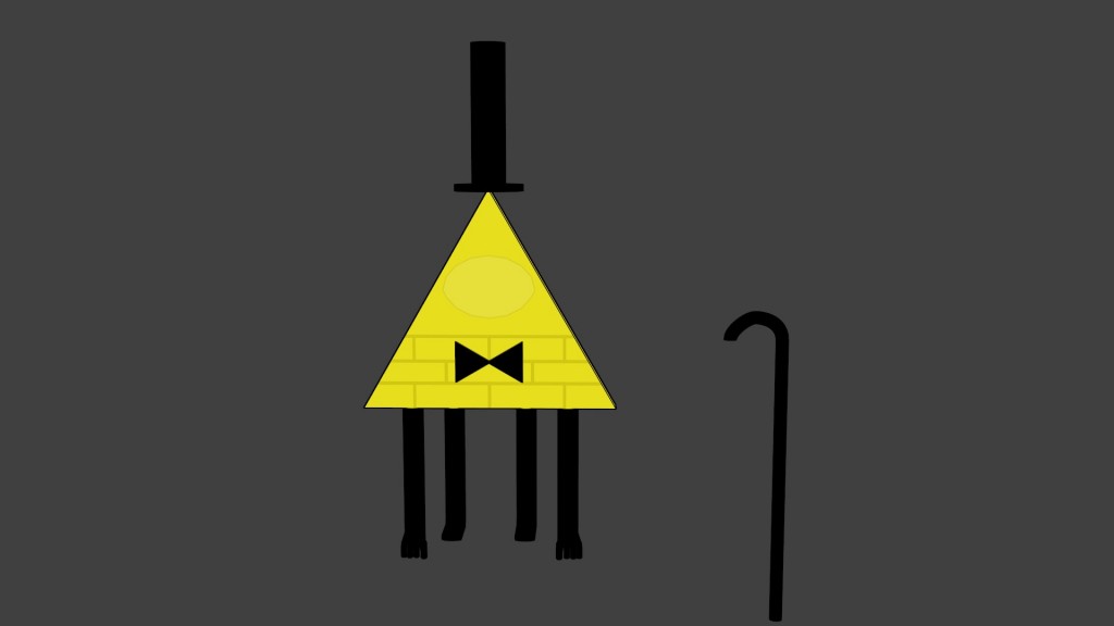 Bill Cipher Gravity falls - Finished Projects - Blender Artists Community