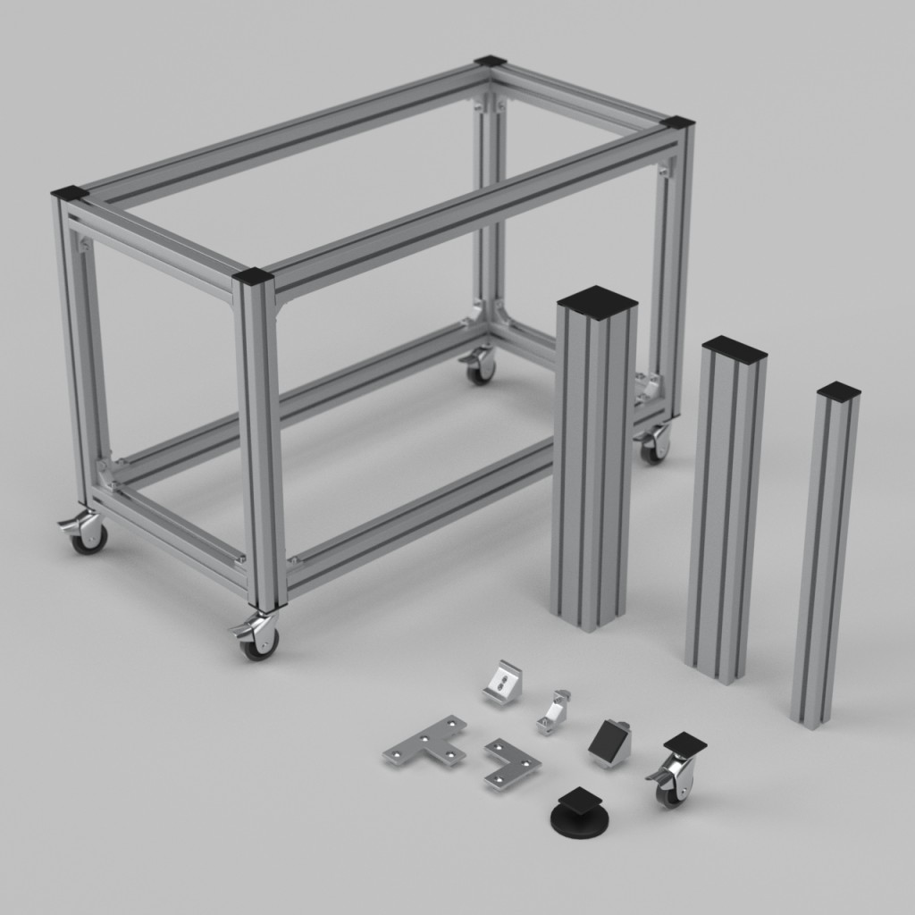 Aluminium profiles with accessories preview image 1