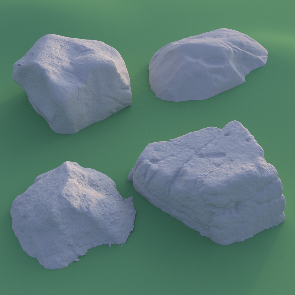 Stone Pack 1 (photoscanned) preview image 2