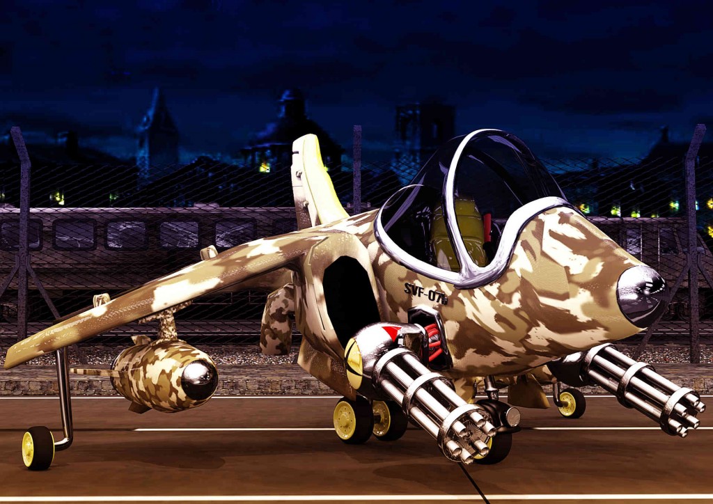 Metal slug Flyer en 3D preview image 1