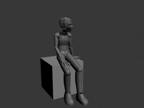 Resting on a box preview image