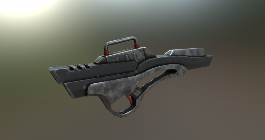 Sci-Fi Rocket Launcher preview image 1