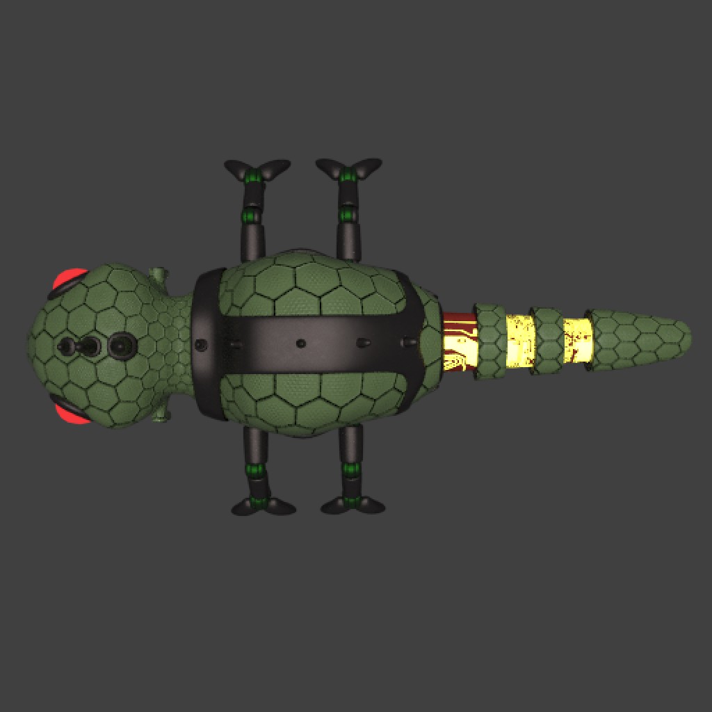 Karl the Robot Lizard preview image 2