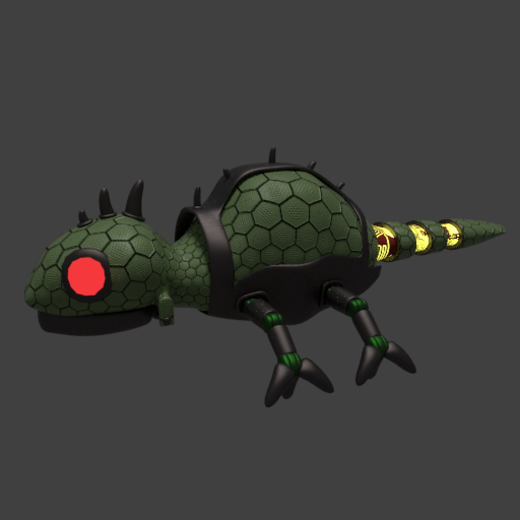 Karl the Robot Lizard preview image 3