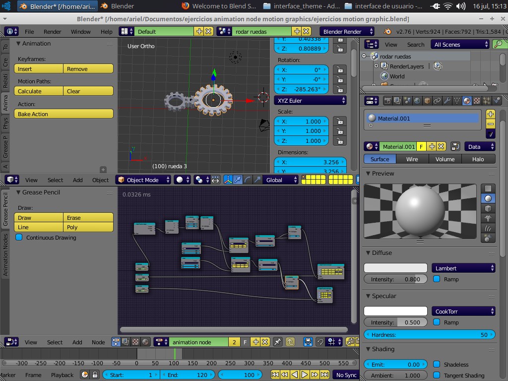 Ariel Unreal engine node theme for Blender3D preview image 3