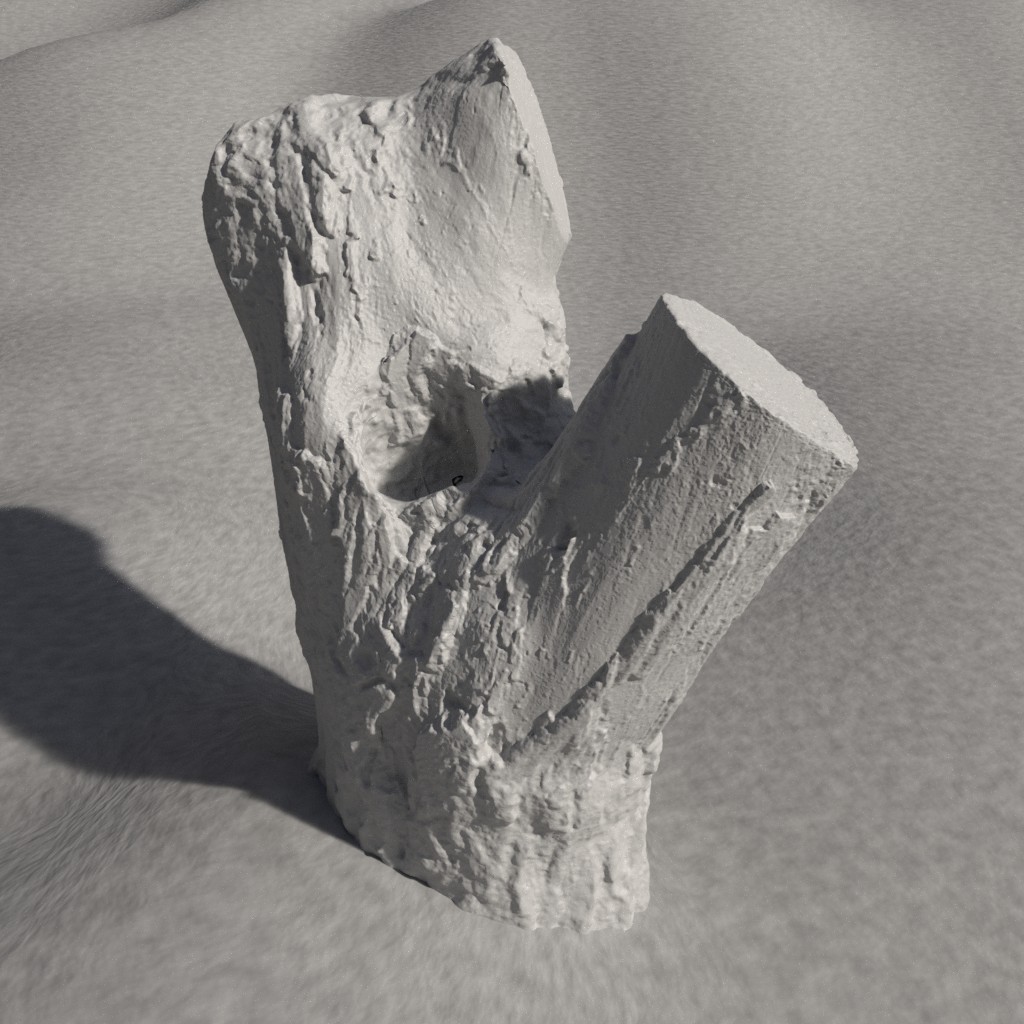 tree stump (photoscanned) preview image 2