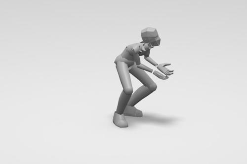 AN standing beggar-Joseph C Lee.blend preview image