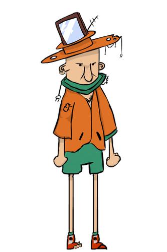 cartoon head bliat preview image