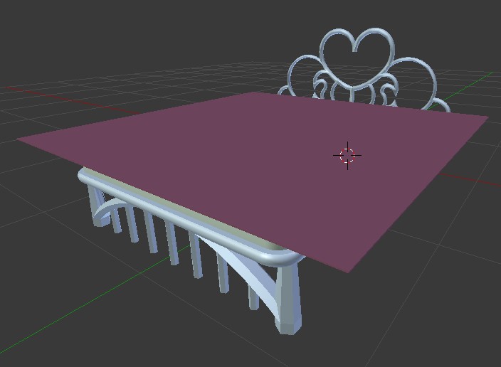 Simple Double Bed preview image 1