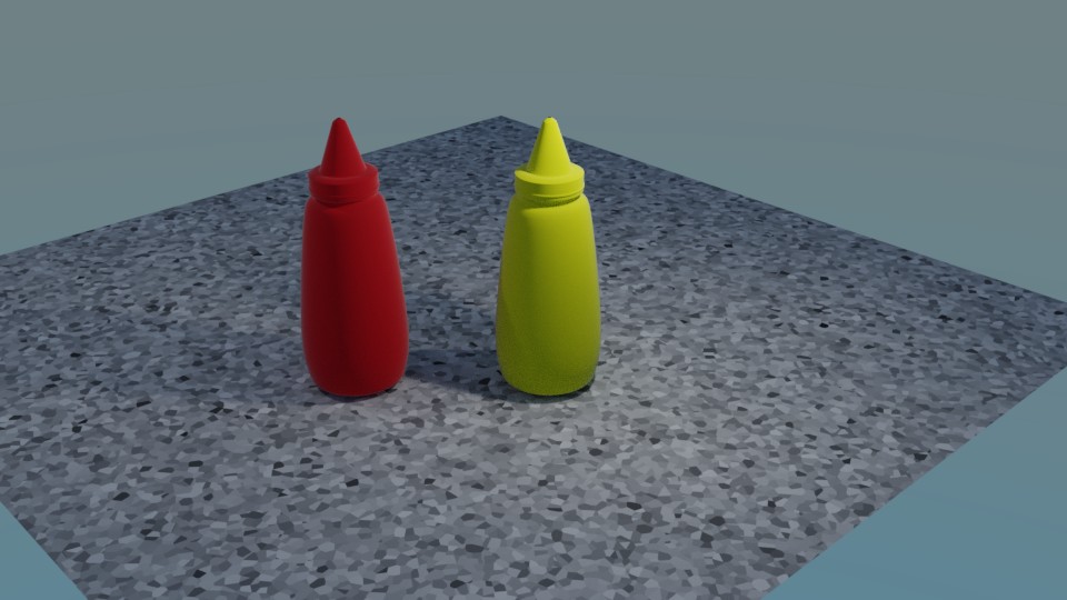 Plastic Condiment bottles preview image 1