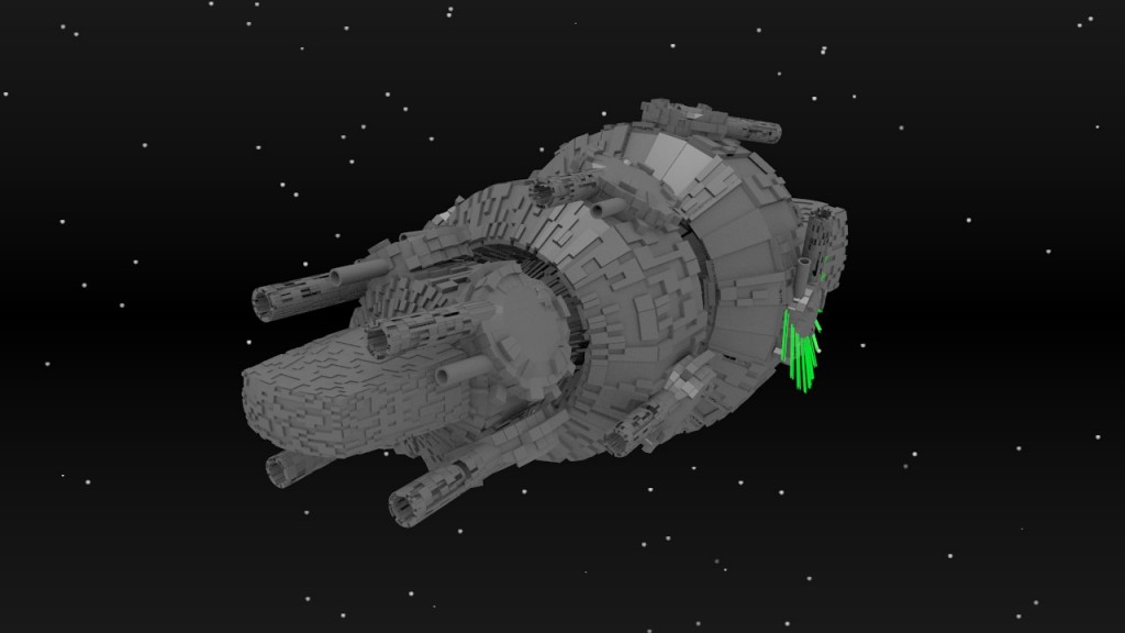 Space battleship  "Bezbashenny" preview image 3