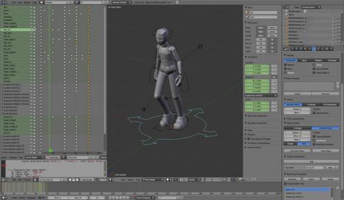 melon walkcycle tired and strong preview image