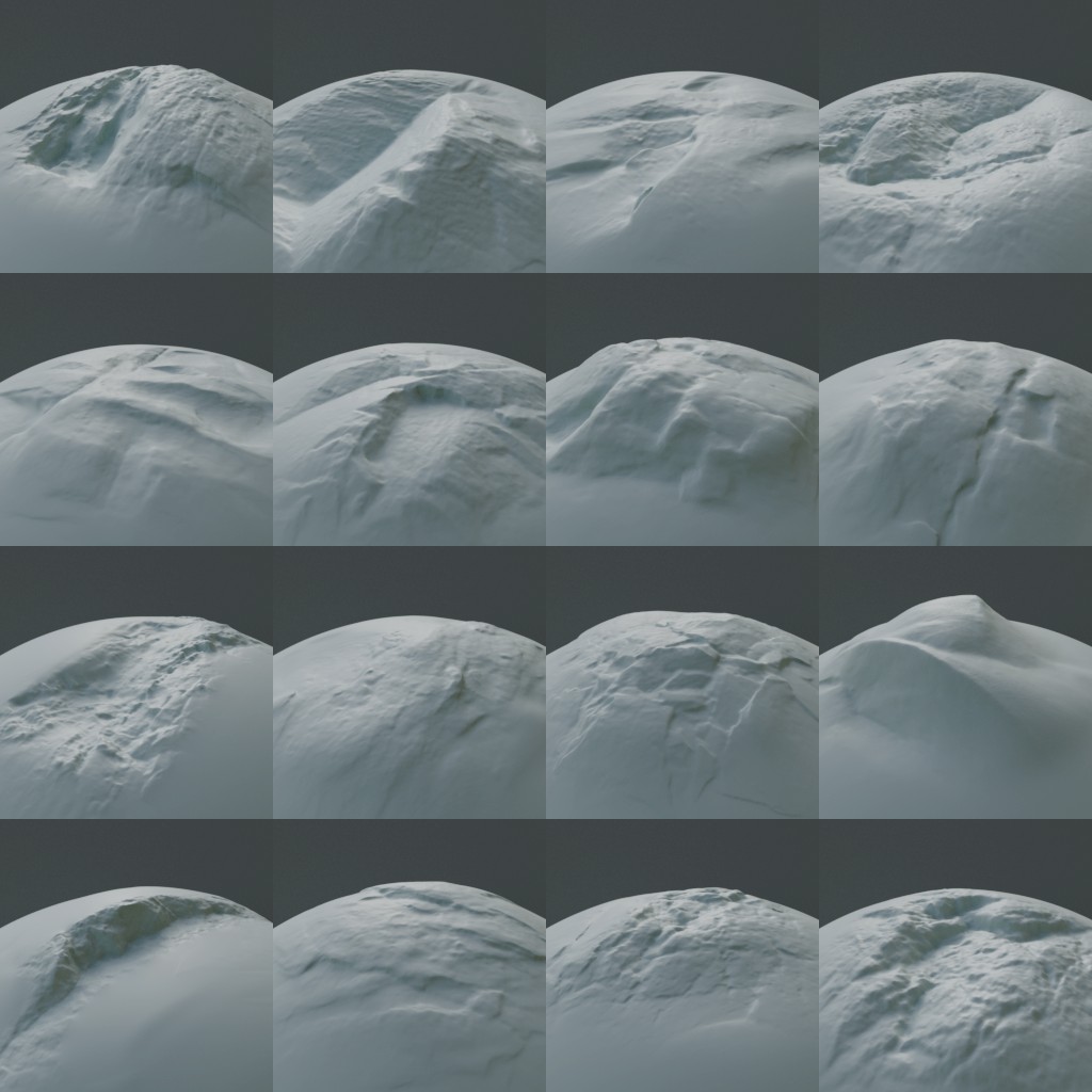 rock brushes (photoscanned) preview image 2