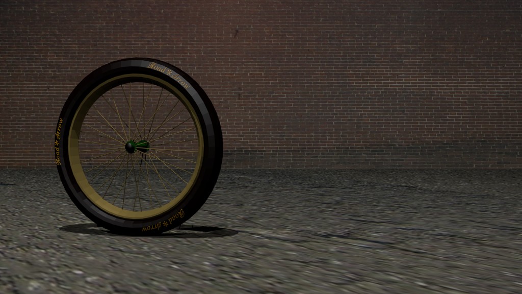 Bicycle Wheel Animated preview image 1