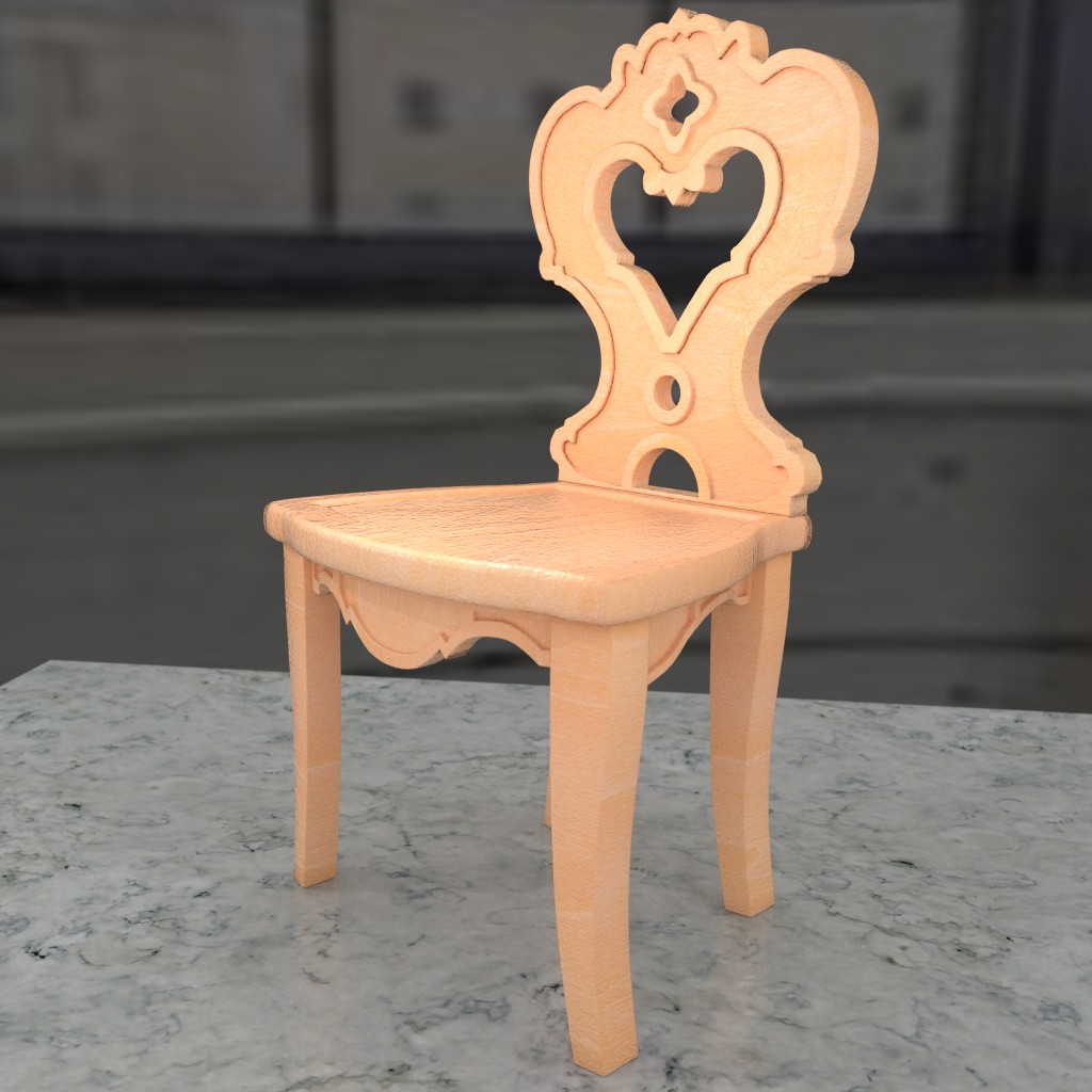 Wooden Chair preview image 1