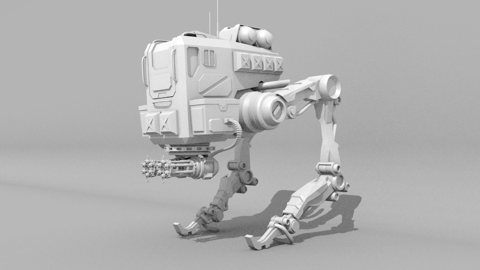Battle Sprinter Mech preview image 1