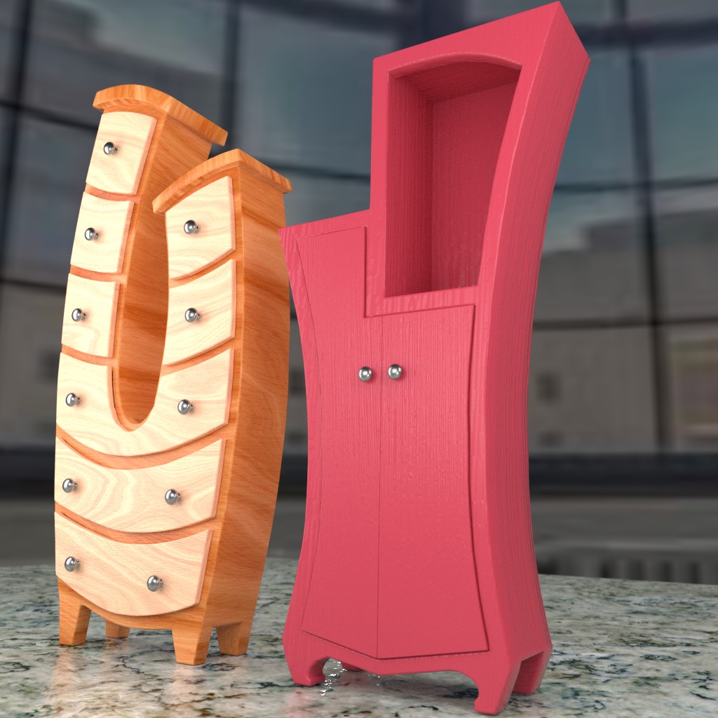 Funky Furniture Set [ Vol.2 ] preview image 3