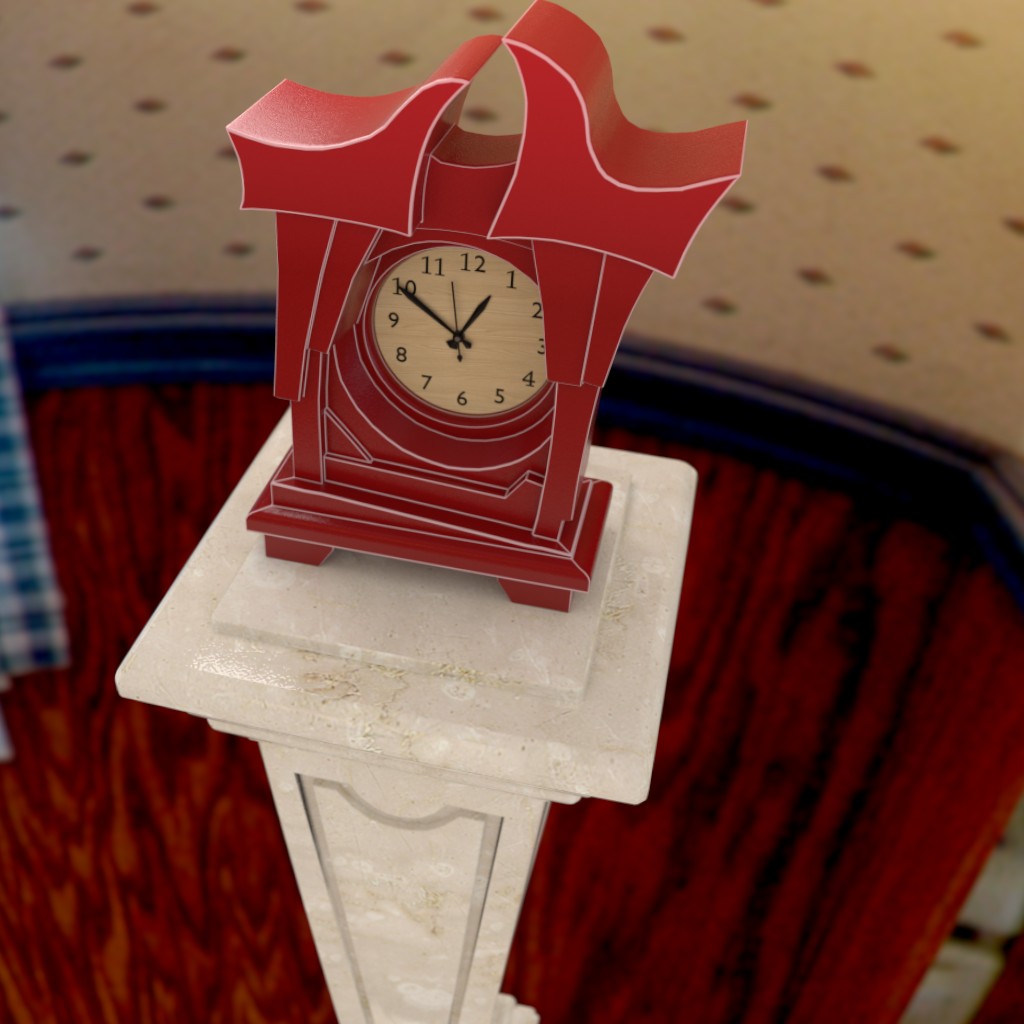 Japan Style Clock preview image 3