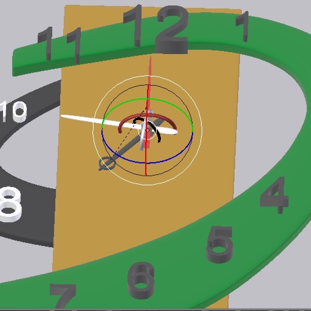 Artistic Wall clock for Baby boy/girl Room or a Cartoons Series preview image 2