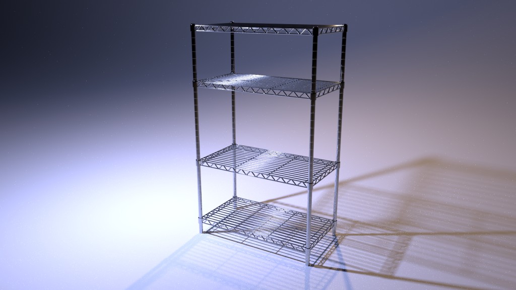 Metal Industrial Shelf preview image 1