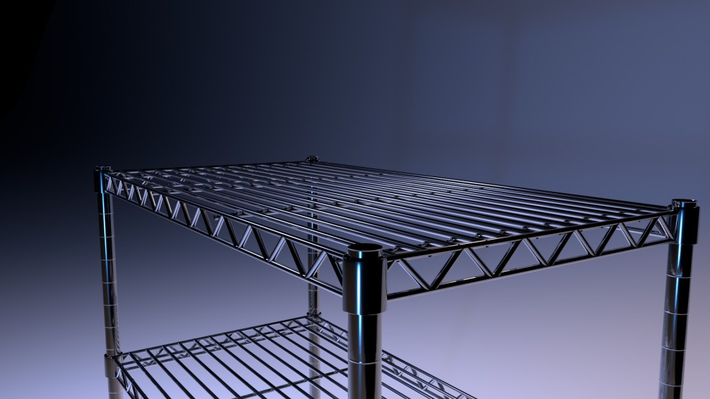 Metal Industrial Shelf preview image 2