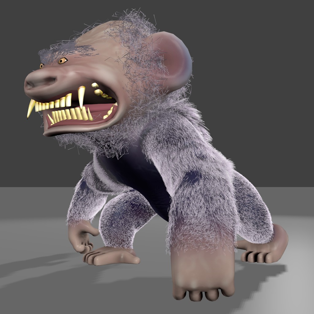 GRAY-FURRED MONKEYMAN preview image 1