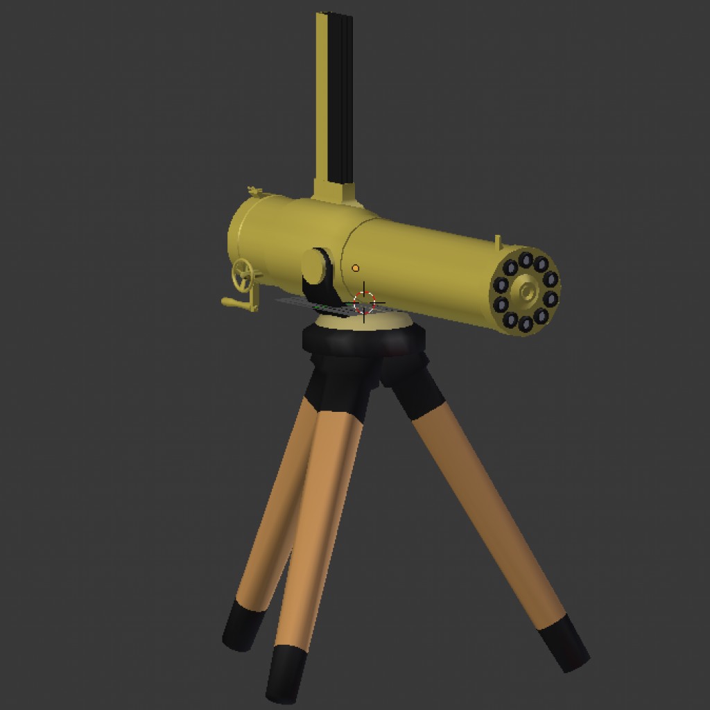 1877 "Bulldog" Gatling Gun preview image 1