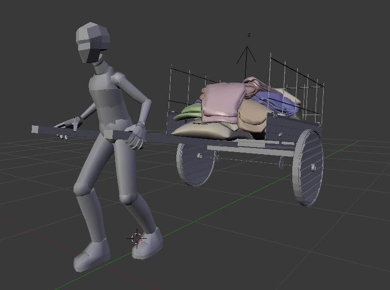 Cart pull and stop – Jayden Beveridge preview image 1