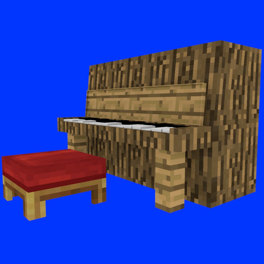 Blend Swap Minecraft Piano