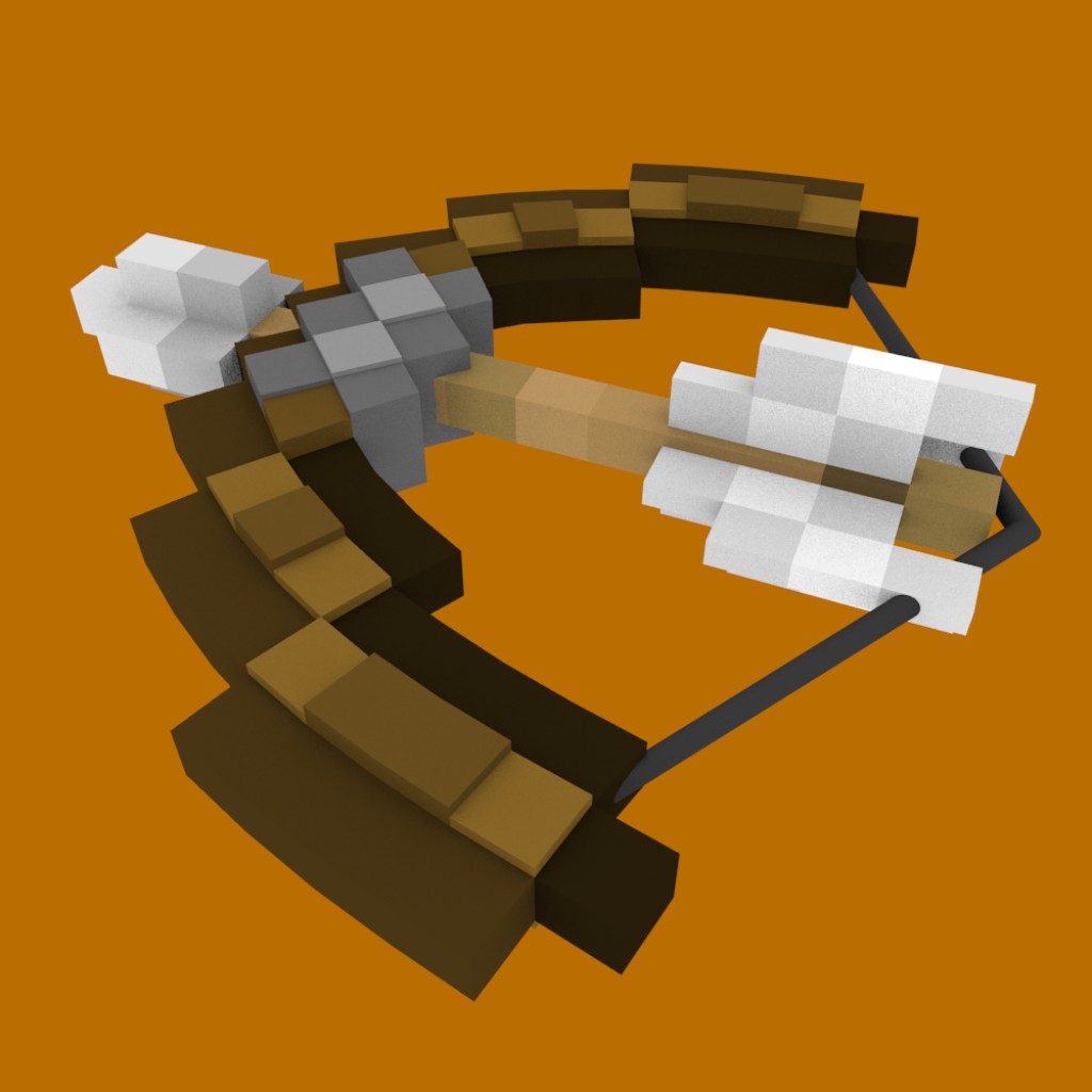 Minecraft Bow(bendable) preview image 1