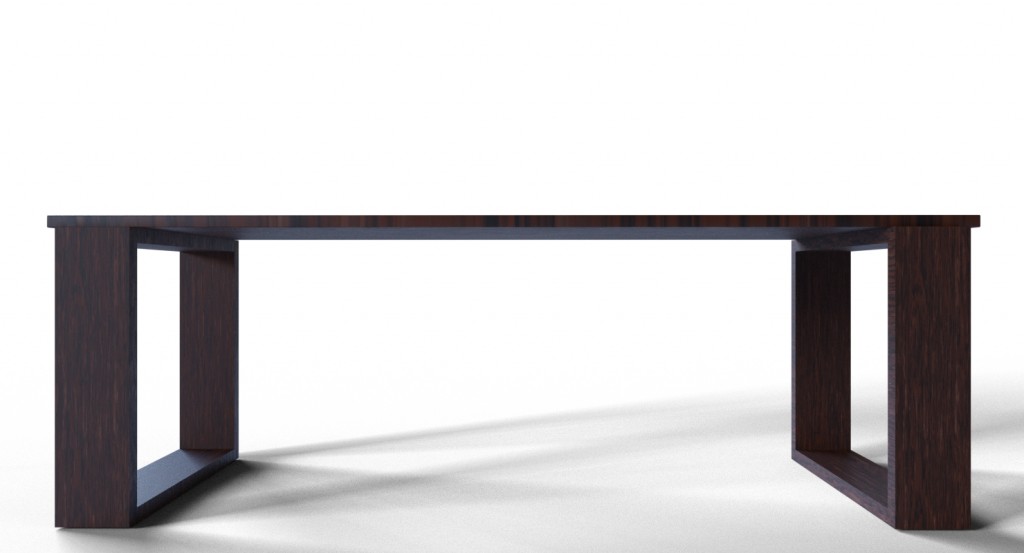 Wenge Hardwood Table preview image 1