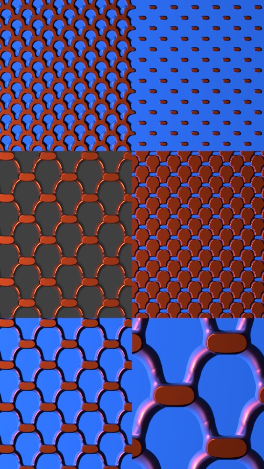 Procedral geometrique shader:"GRILLE 2" preview image 1