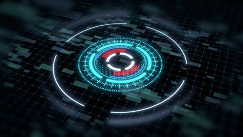 Futuristic HUD preview image