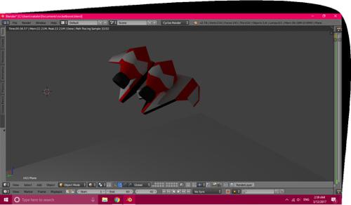 Basic jet pack with wings preview image