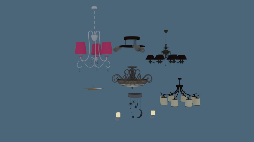 Chandeliers, lamps preview image 1