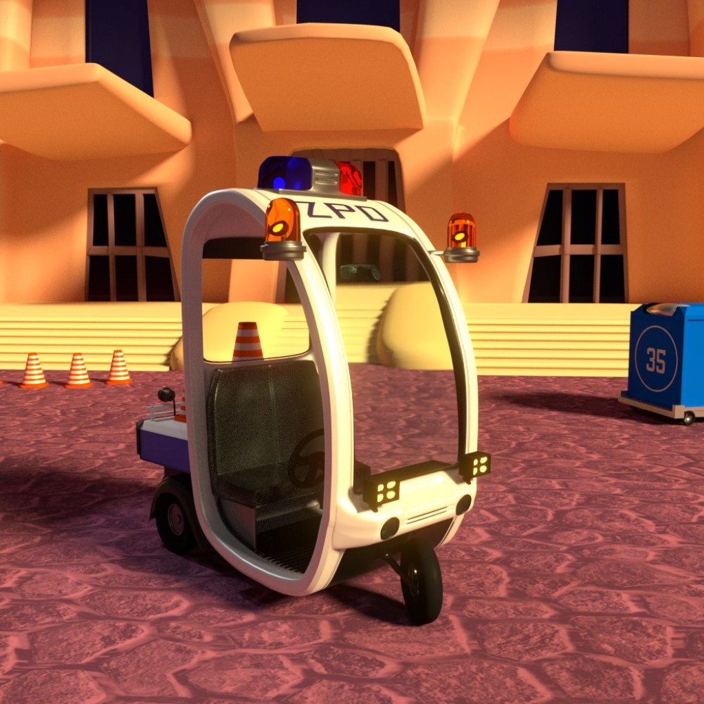 Blend Swap Zootopia car