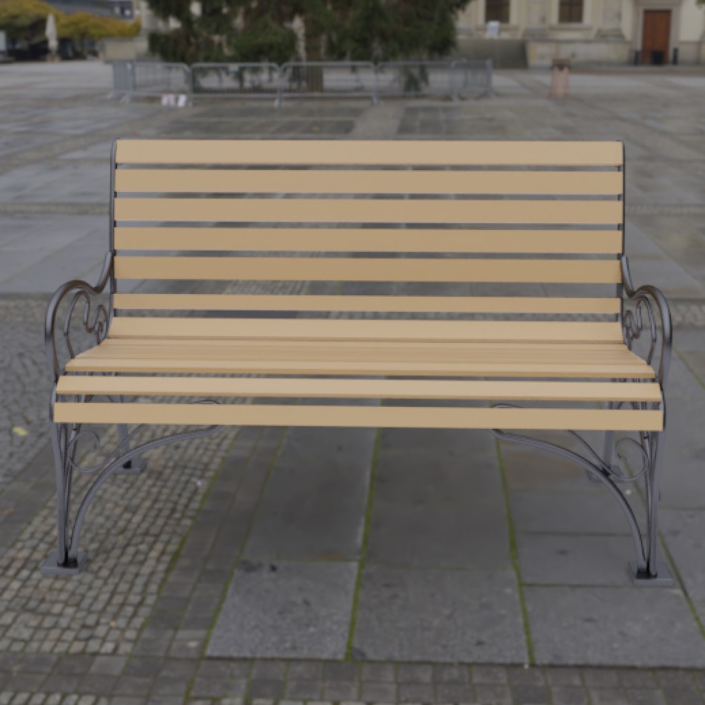 Bench with original forging preview image 1