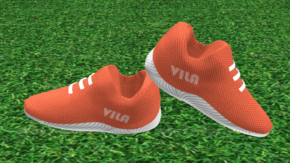training low poly shoe preview image 2