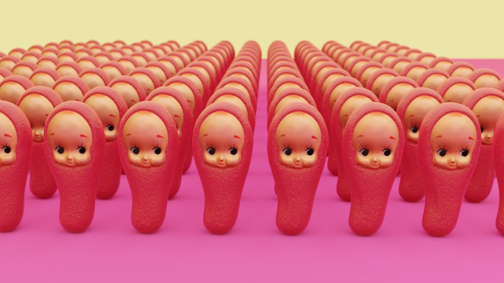 TARAKO KEWPIE [cod roe dolls] preview image 2