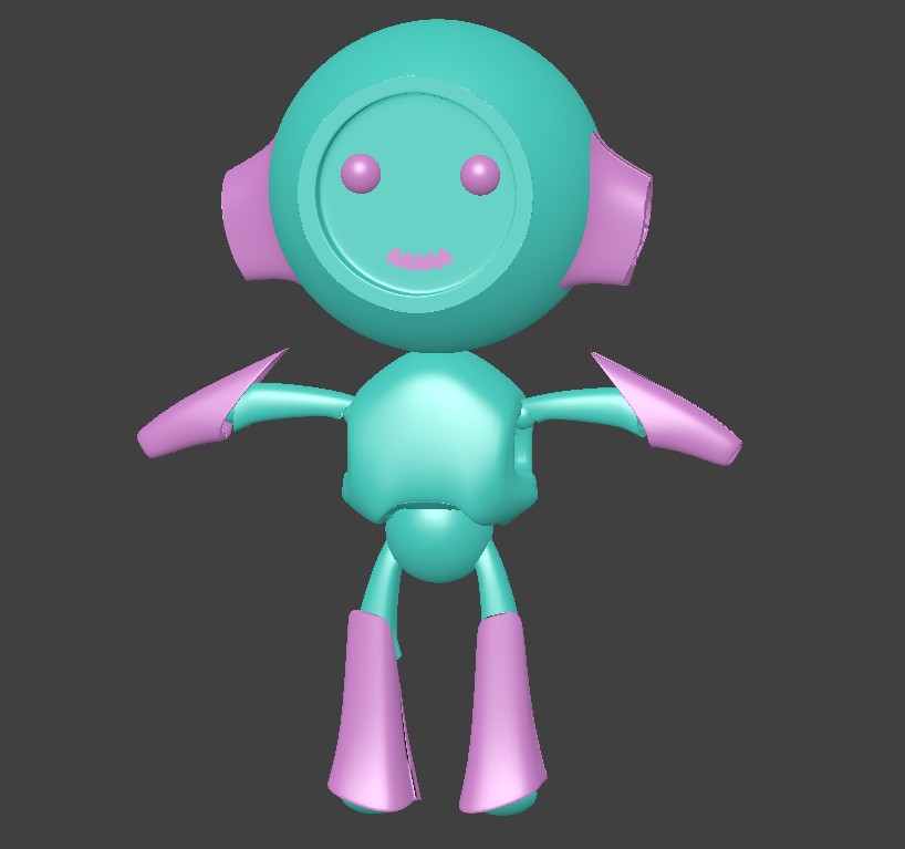 Robot High Poly preview image 1