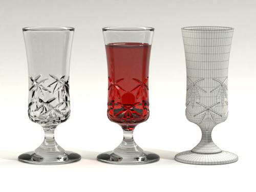 Cut Glass Sherrt Scooner preview image