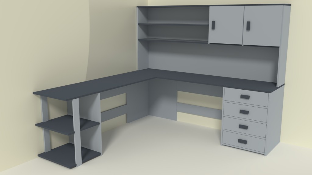 Modern Corner Desk preview image 1